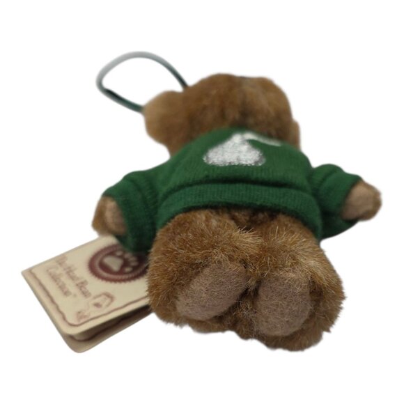 Boyds Bears Hershey Merry Kisses Bear Head Bean Collection Plush Ornament 4" - Picture 8 of 9
